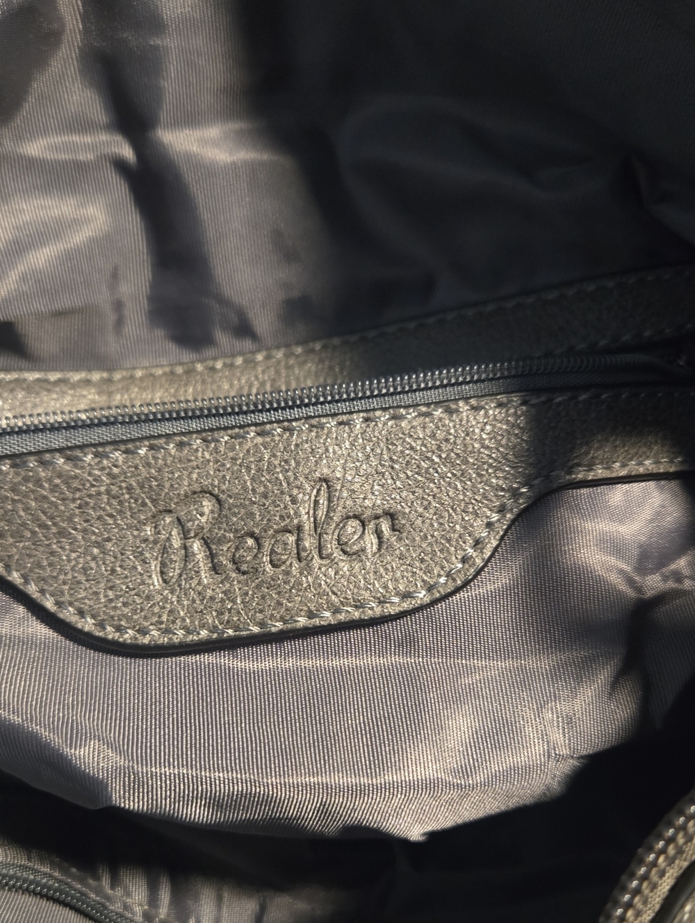 REALER-Hobo Faux Leather Hobo Shoulder Conceal Bag - Picture 11 of 16